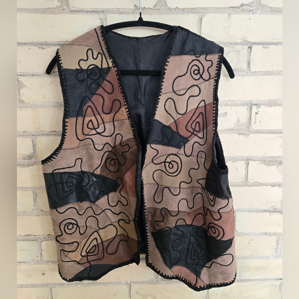 Vintage Suede Vest
